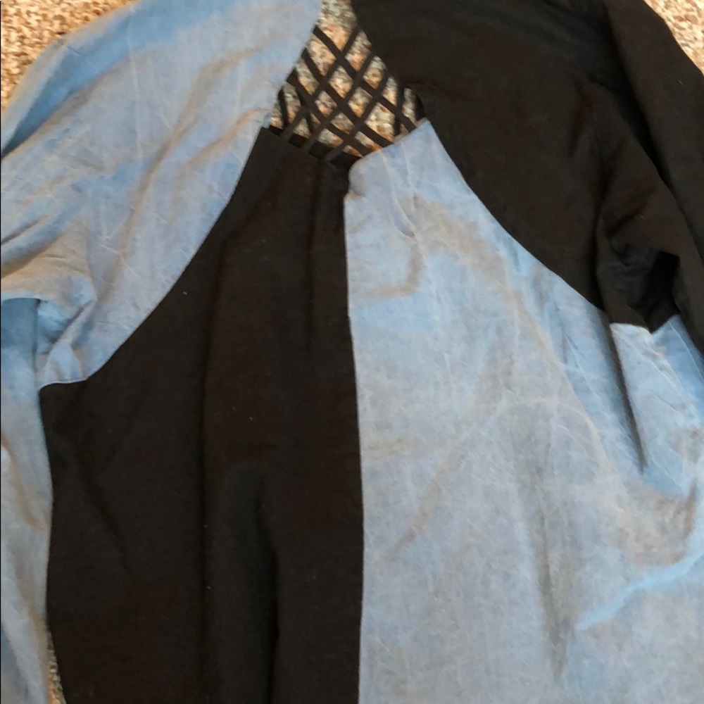 Button down multi color denim - Picture 4 of 4